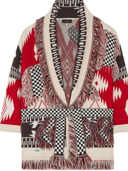 Affordable cardigan Women Alanui wool Racing Icon 0817